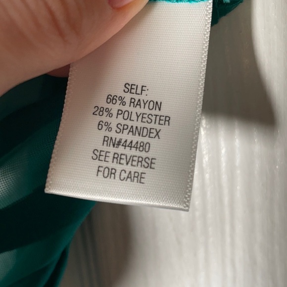 Apt 9 - Roll Sleeve Burn Out Tee - Picture 5 of 5